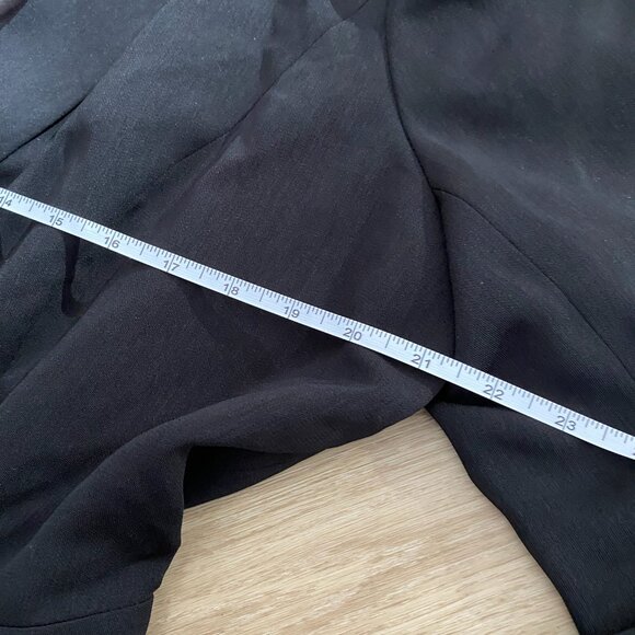 NWT City Chic Womens Aurelia Jumpsuit Long Sleeve Faux Wrap Black Plus Size M/18 - Picture 6 of 12